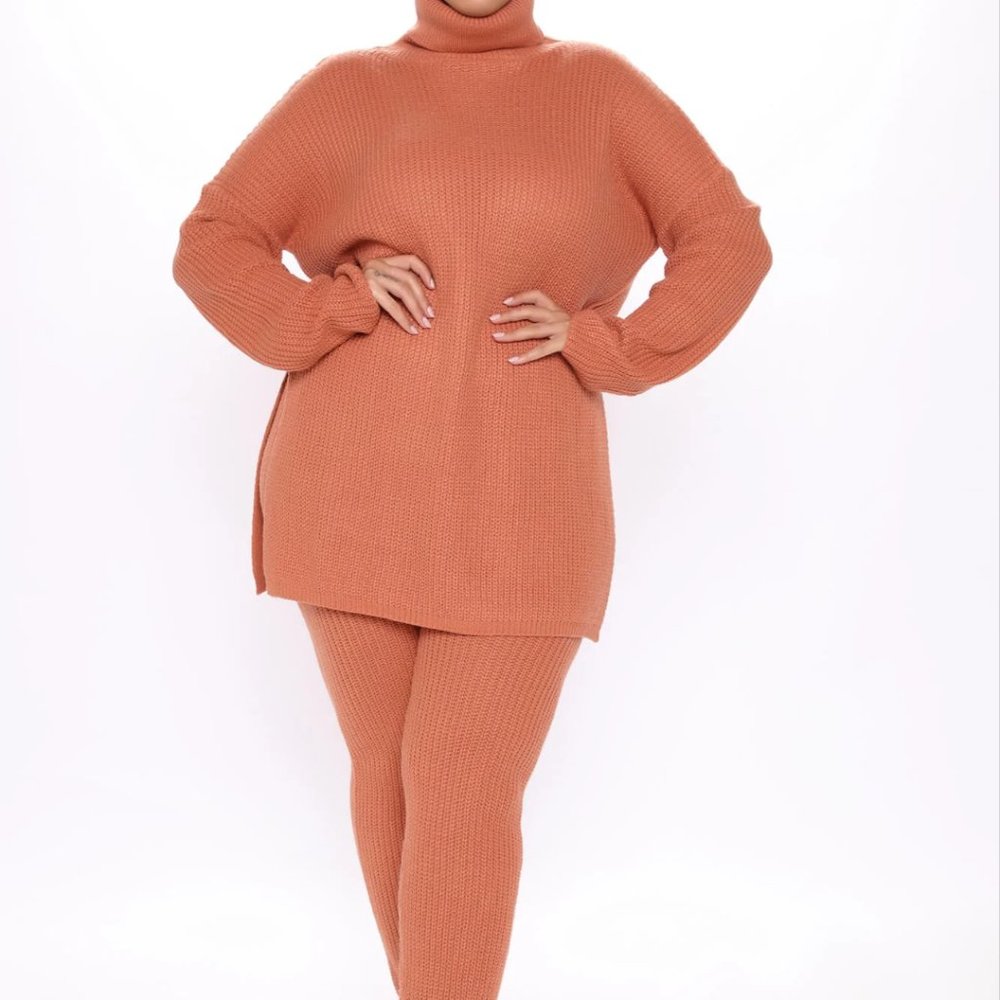 MARSALA SWEATER SET 3X
